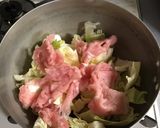 キャベツと豚肉のスープ作り方4写真