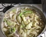 キャベツと豚肉のスープ作り方9写真