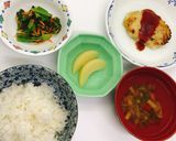 【病院】黒ごまあえ【給食】作り方3写真