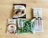 民泊飯 ７P食材のみでとろろぶっかけそば作り方1写真