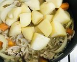 柿酢のやわらか肉じゃが作り方11写真