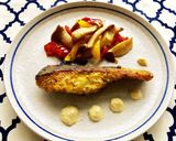 鮭のカレームニエル◇作り方6写真