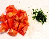 【和えるだけ】大葉で♪冷やしトマト作り方1写真