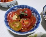 トマトの丸ごと♪レモンだしお浸し作り方6写真