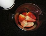 スペインから♥苺とカシスのクラフティ作り方2写真
