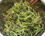 ぬき菜のごま和え作り方5写真