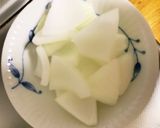 レンジで豚こま団子なす大根の甘酢煮作り方3写真