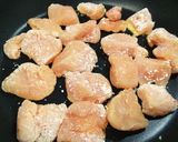 鶏むね肉となすの中華みぞれ煮作り方4写真