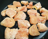 鶏むね肉となすの中華みぞれ煮作り方4写真
