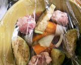 レンジで豚こま団子なす大根の甘酢煮作り方9写真