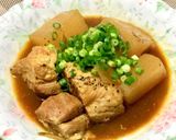 豚バラブロックと大根のカレー煮作り方6写真