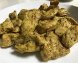 簡単　鶏の胸肉のカレー炒め作り方6写真