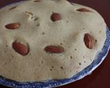 米粉そば粉ホットケーキ★粒アーモンド載せ作り方5写真
