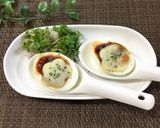 ゆで卵de簡単おつまみ☘️ツナカレー作り方3写真