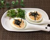 ゆで卵de簡単おつまみ☘️ツナカレー作り方4写真