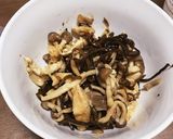 レンジで簡単！しめじ塩コンブ お弁当作り方4写真
