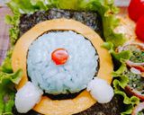 ドラえもんのおしり♪秘密道具 キャラ弁♪作り方4写真