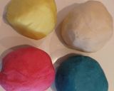 小麦粉で作るカラフルねんど(食べれません作り方5写真