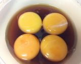 たまご 鮭ぶし醤油漬け作り方3写真