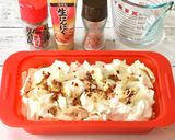 レンジで簡単⭐️フジッリのペペロンチーノ作り方3写真