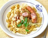 レンジで簡単⭐️フジッリのペペロンチーノ作り方6写真