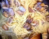 たっぷりあさりのパスタ♪作り方8写真