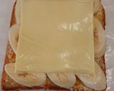 ☆うちのバナナチーズトースト☆作り方5写真