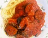 定番のナスとベーコンのトマトソースパスタ作り方10写真