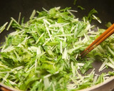 水菜と薄揚げのゴマ和え作り方3写真