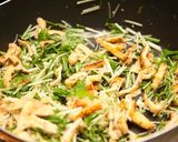 水菜と薄揚げのゴマ和え作り方4写真