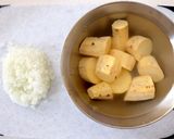 【チーズ入】さくさく♪さつまいもコロッケ作り方1写真