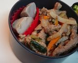 ごまが香ります✨ポークと野菜の細切り炒め作り方6写真