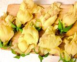 花オクラとクレソンのサラダ作り方1写真