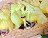 花オクラとクレソンのサラダ作り方5写真