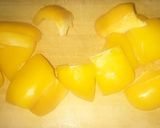 こんにゃくとパプリカしし唐のピリ辛炒め作り方4写真