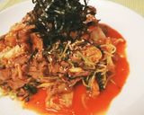 糖質制限の方にも！＊豚キムチ焼きそば作り方10写真