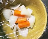 全てレンジ根菜胸肉の砂糖を使わない照り煮作り方7写真