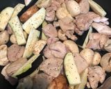 バジルと鶏肉野菜の炒め物作り方7写真