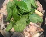 バジルと鶏肉野菜の炒め物作り方9写真