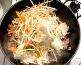 簡単激安肉野菜炒め作り方3写真