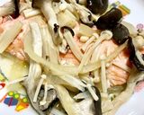 フライパンでホイル無し☆鮭のホイル焼き？作り方9写真