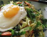 メチャ旨☆大葉にんにく醤油で焼きそば☆作り方3写真