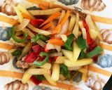 全てレンジオイスターソース不要青椒肉絲風作り方10写真
