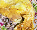 もやしとしめじレンジで豚平焼き風作り方11写真