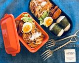 ☆お弁当で固まらないソースかける用パスタ作り方6写真