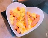 ポークビッツの卵炒め作り方3写真