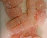 白身魚と夏野菜の蒸し焼き作り方1写真