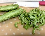 ゴーヤの梅マリネ作り方2写真