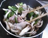 豚とピーマンときのこの味噌炒め作り方2写真