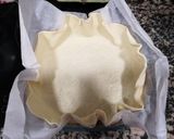 簡単キッシュ☆ほうれん草＋ベーコン作り方1写真